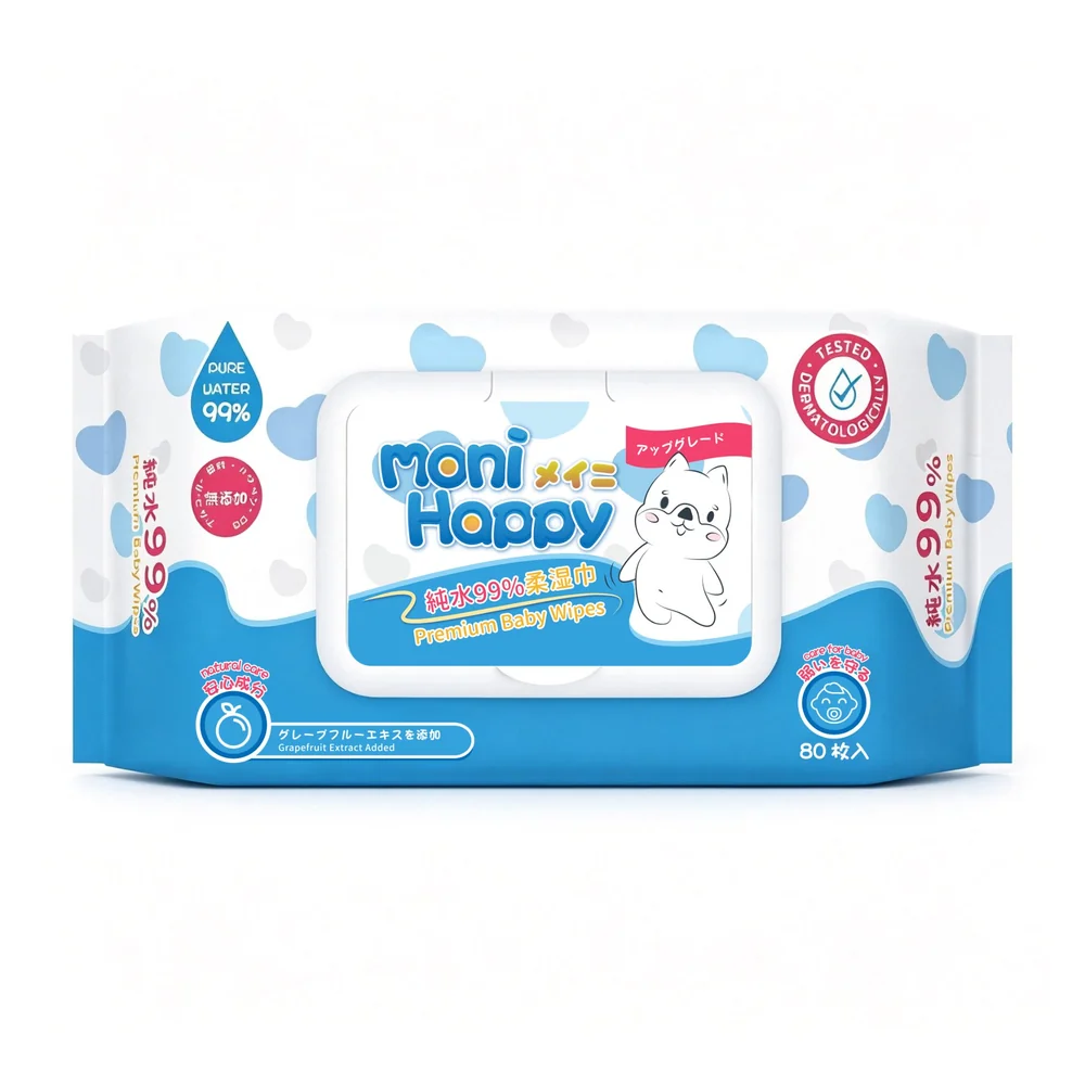 Moni Happy Clean Conscious Wipes