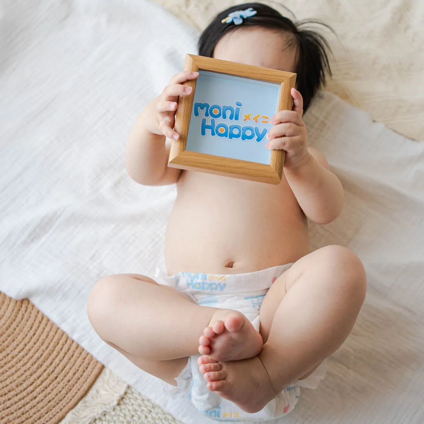 Roll baby! Monihhappy protects every moment of free exploration!✨🌟
360° leak-proof technology + cloud-sensing breathable core🥰
Let you roll, crawl, sit, and breathe freely without leaks!