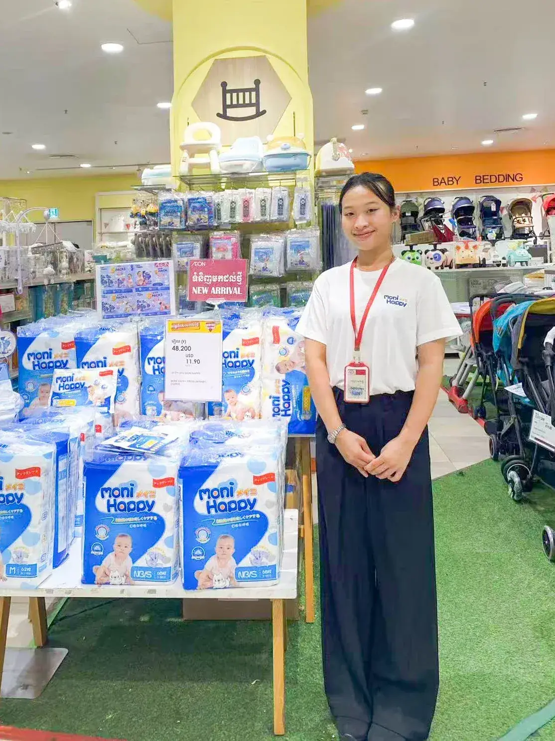 Japanese Premium Brand Moni Happy Expands Across Cambodia: Now in Major Supermarkets & Baby Stores