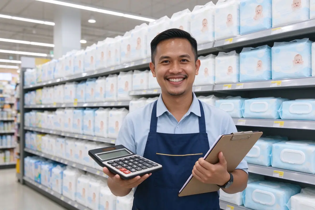 What Is the Profit Margin on Baby Diapers for Distributors and Retailers?