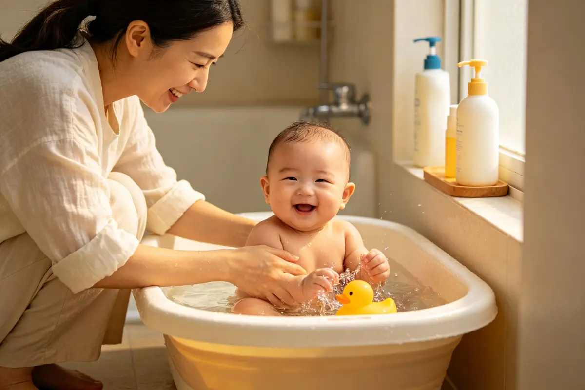 Baby Bath Safety: Water Temperature, Products & Common Mistakes to Avoid