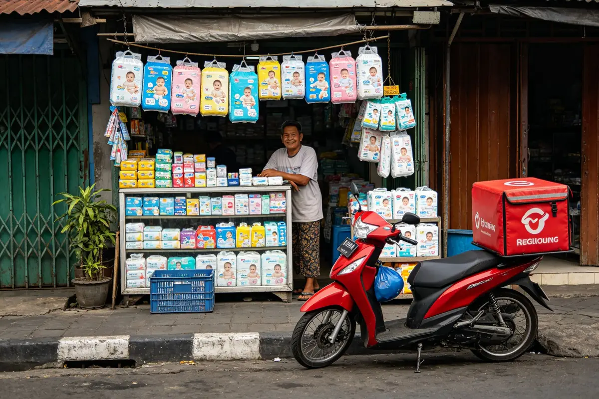 Indonesia Traditional Trade (Warung) Distribution for Baby Products: Guide 2026