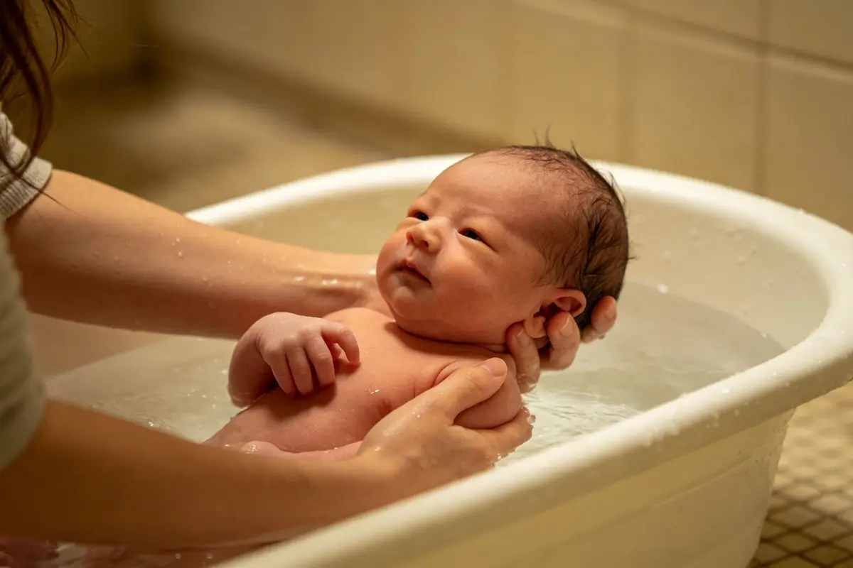 Newborn Bath Safety: A Mom's Step-by-Step Guide to First Baths
