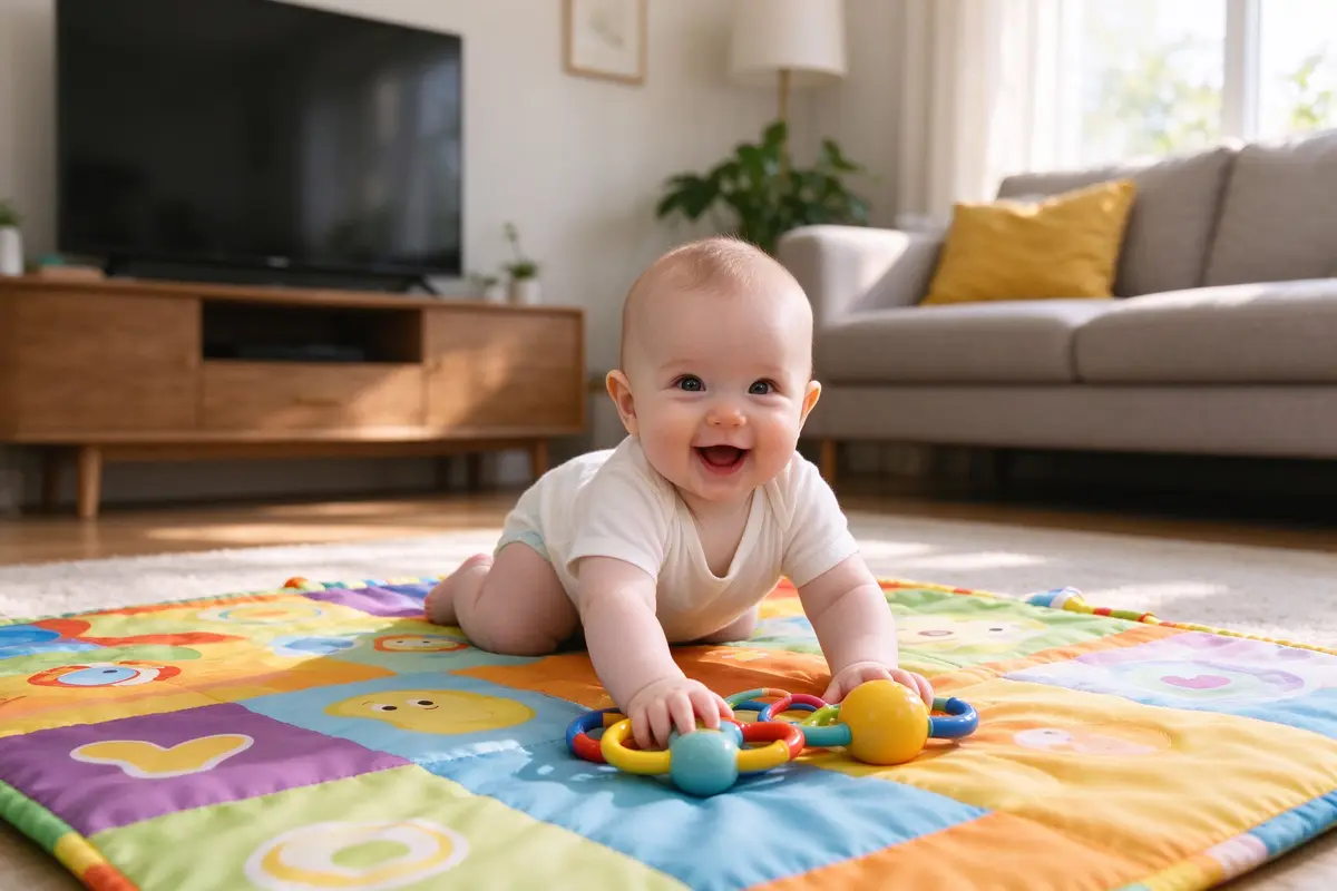When Do Babies Start Crawling? Age and Encouragement Tips