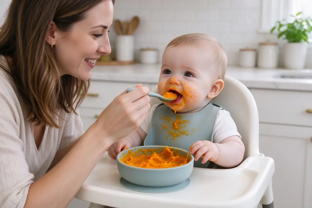 Baby First Food: When, What, and How Much to Start