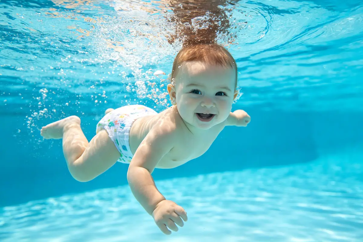 Baby Swimming & Water Safety: A Mom's Guide to Pool Time, Swim Lessons & Drowning Prevention