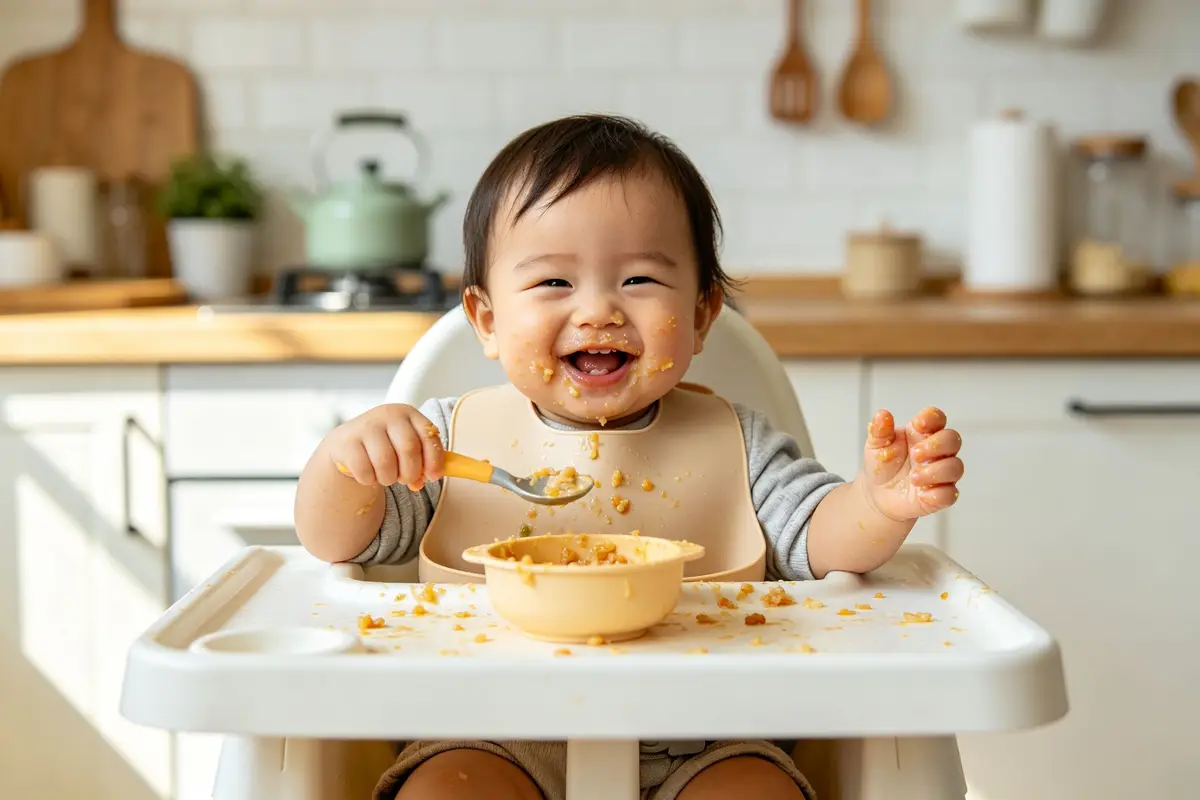 Toddler Self-Feeding: From Spoon Grabbing to Independent Eaters