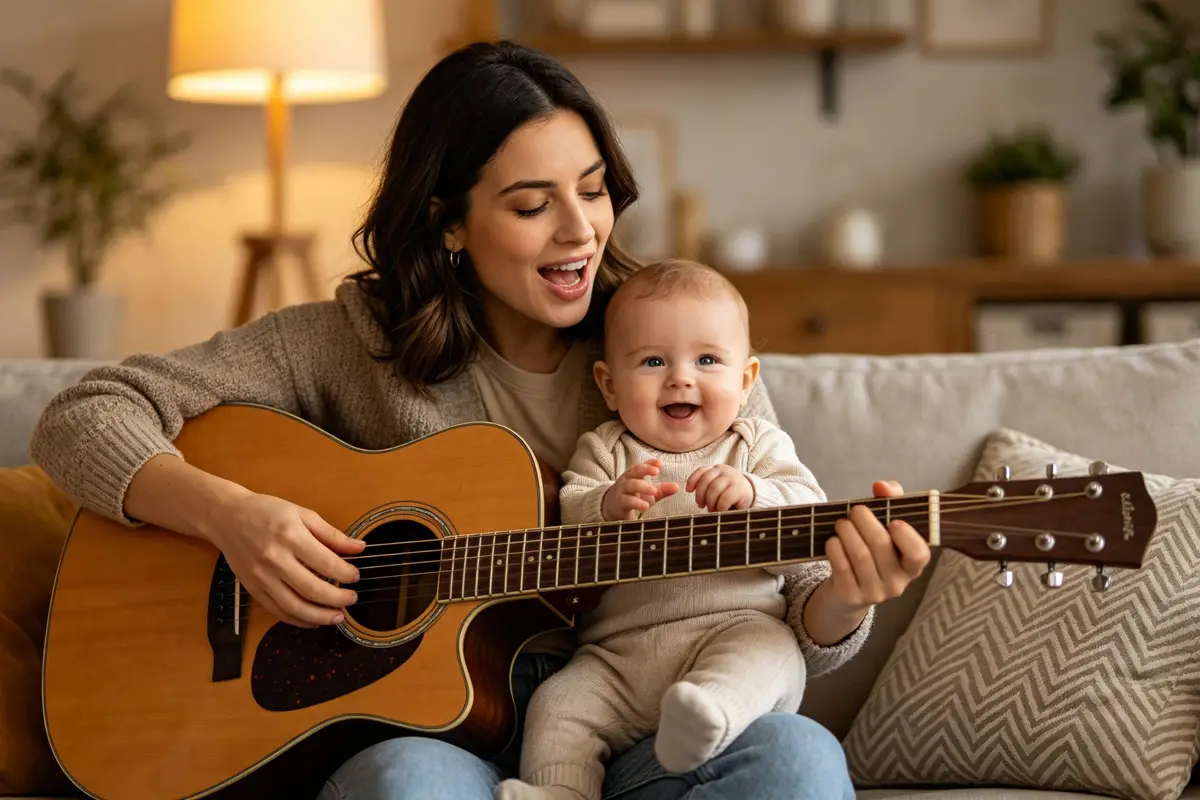Music for Babies: A Mom's Guide to Auditory Development, Musical Play & Bonding