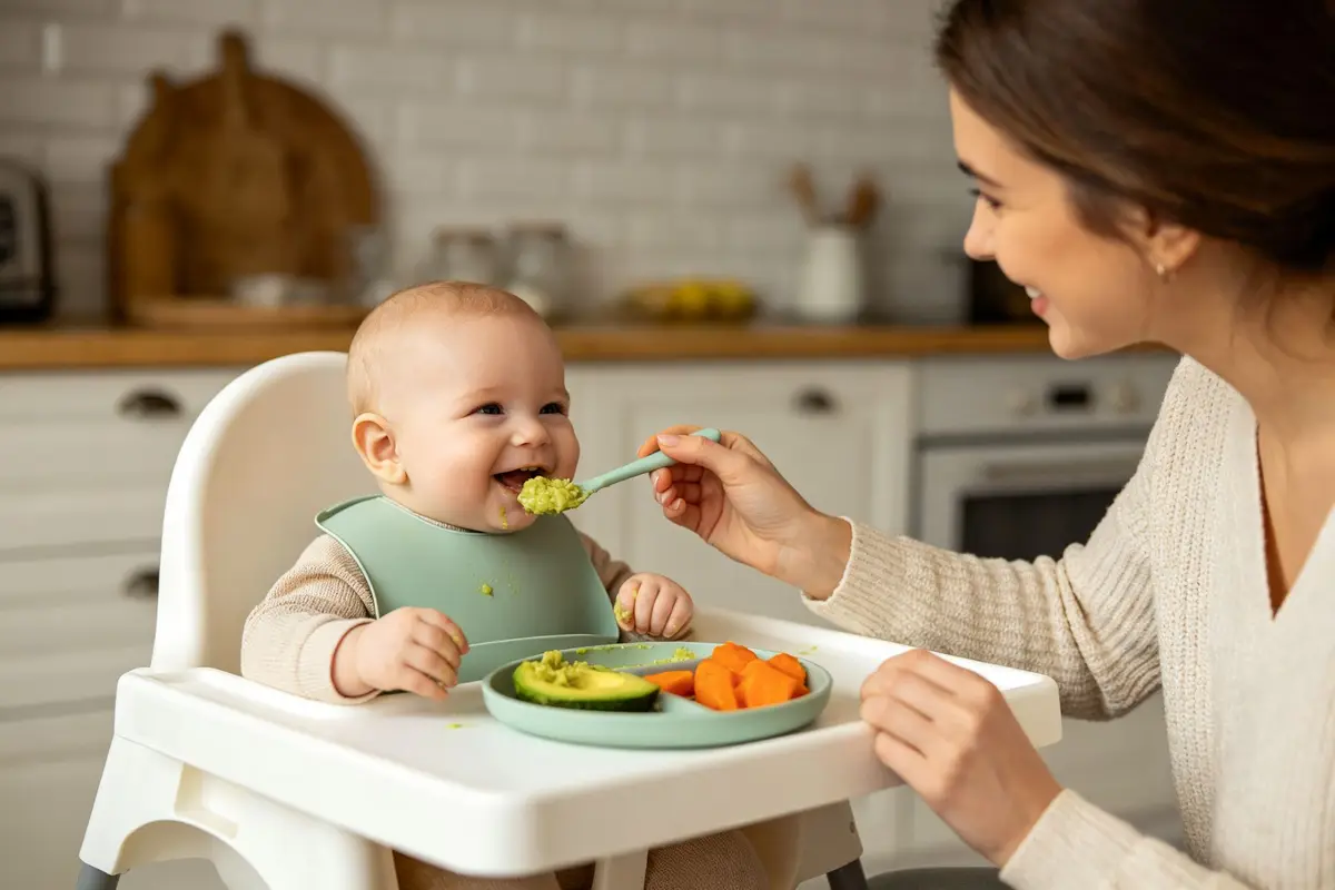 Baby Solid Food Guide: When to Start, First Foods & Tips for Parents