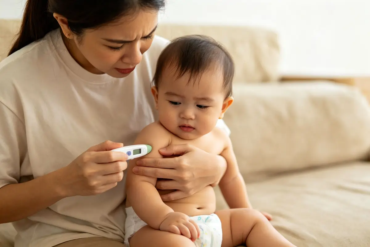 Baby Fever: A Mom's Guide to Taking Temperature, When to Worry & How to Help
