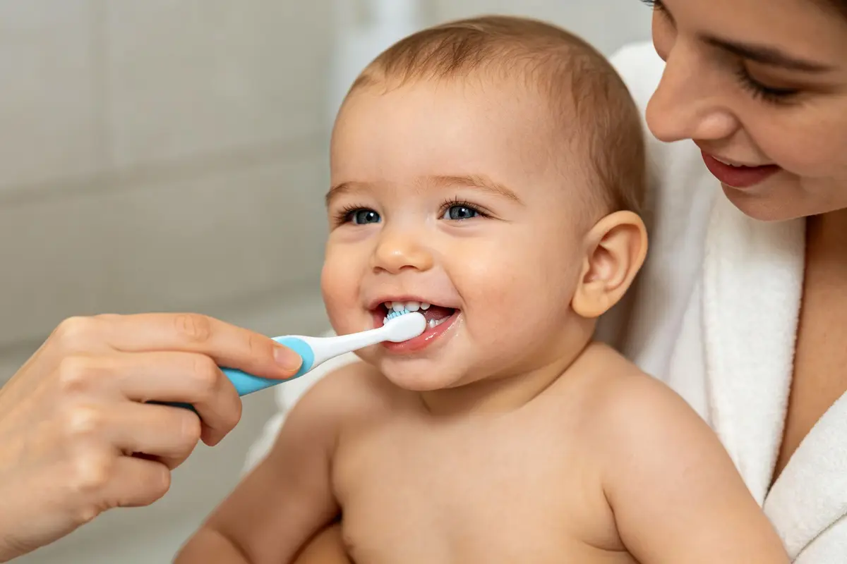 Baby Dental Care: A Mom's Guide to First Teeth, Teething & Oral Hygiene