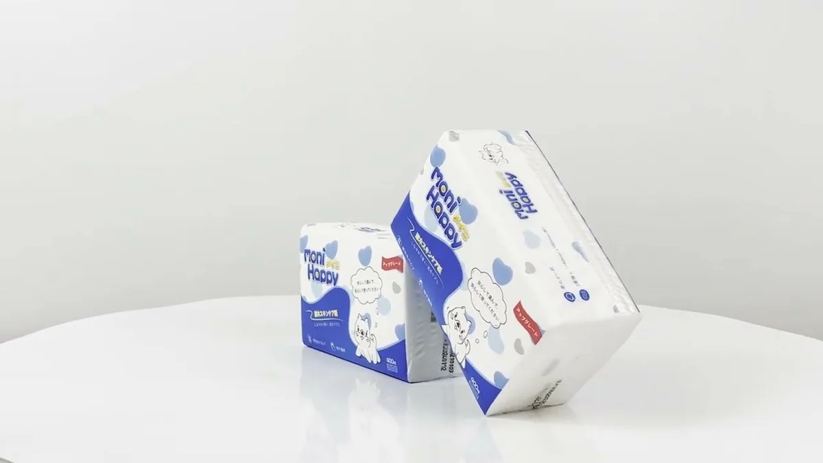Moni Happy Tissue Paper — video still