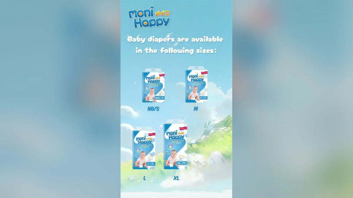 Your baby's comfort starts with the right size! 👇#babydiapers #baby #babycare — video still