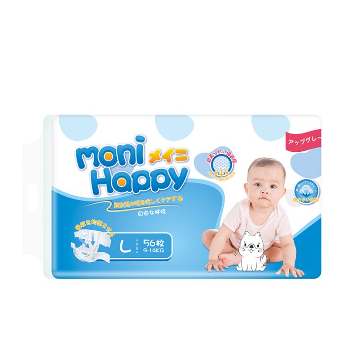 Moni Happy Baby Diapers Super Soft L